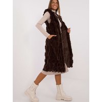 Gilet model 199773 AT - S/M - Brown
