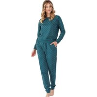 Pyjama model 199783 M-Max - XL - Green