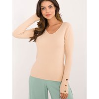 Jumper model 200183 AT - S/M - Beige