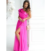 Long dress model 200245 Bicotone - 40 - Pink
