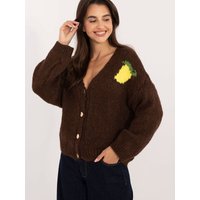 Cardigan model 200481 Italy Moda - ONE-SIZE-FITS-ALL - Brown
