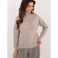 Jumper model 200525 AT - ONE-SIZE-FITS-ALL - Beige