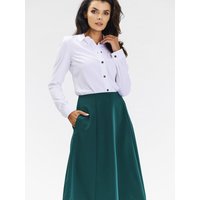 Skirt model 200576 awama - M - Green