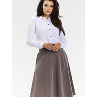 Skirt model 201253 awama - L - Brown