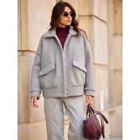 Jacket model 201262 Roco Fashion - L/XL - Grey