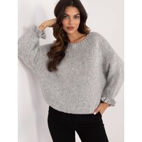 Jumper model 201301 Italy Moda - ONE-SIZE-FITS-ALL - Grey