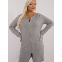 Jumper plus size model 201370 Factory Price - XL/XXL - Grey