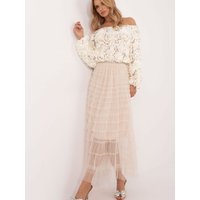 Skirt model 202270 Factory Price - ONE-SIZE-FITS-ALL - Beige