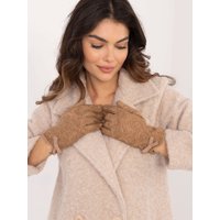 Gloves model 202496 AT - S/M - Brown