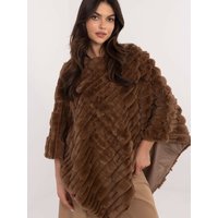 Poncho model 203197 AT - ONE-SIZE-FITS-ALL - Brown