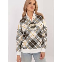 Sweatshirt model 203682 Factory Price - S - Beige