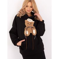 Sweatshirt model 204377 Italy Moda - ONE-SIZE-FITS-ALL - Black