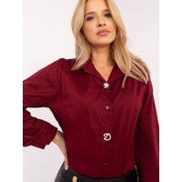 Long sleeve shirt model 204380 Italy Moda - ONE-SIZE-FITS-ALL - Red