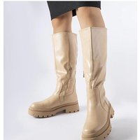 Thigh-Hight Boots model 204719 Solea - 39 - Beige