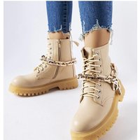 Trapper shoes model 204753 Solea - 37 - Beige