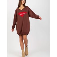 Sweatshirt model 206028 Factory Price - ONE-SIZE-FITS-ALL - Brown