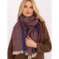 Shawl model 206037 AT - ONE-SIZE-FITS-ALL - Red