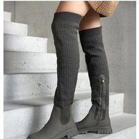 Thigh-Hight Boots model 206438 Solea - 39 - Green