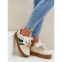 Platform sneakers model 206858 Step in style - 38 - Beige