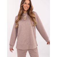 Sweatshirt model 207034 Italy Moda - ONE-SIZE-FITS-ALL - Beige