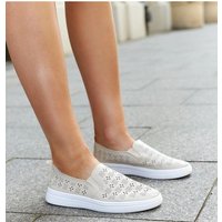 Sneakers model 207316 Solea - 36 - Beige