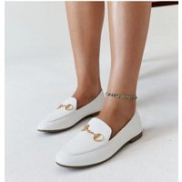 Mocassin model 207484 Solea - 37 - White
