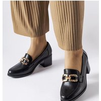 Mocassin model 207677 Solea - 38 - Black