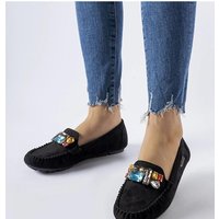 Mocassin model 207711 Solea - 37 - Black
