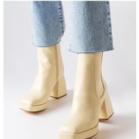 Heel boots model 207760 Solea - 40 - Beige