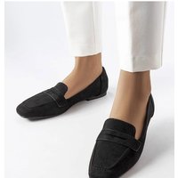 Mocassin model 207844 Solea - 37 - Black
