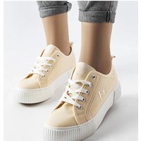 Sneakers model 207858 Solea - 39 - Beige
