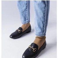 Mocassin model 207934 Solea - 37 - Black