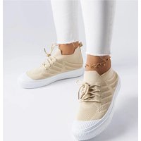 Sneakers model 207941 Solea - 38 - Beige
