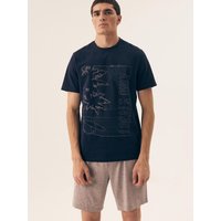 Pyjama model 208072 Henderson - XXL - Navy blue