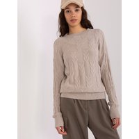 Jumper model 208294 AT - ONE-SIZE-FITS-ALL - Beige