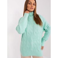Turtleneck model 208314 AT - ONE-SIZE-FITS-ALL - Green