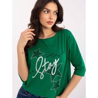 Blouse model 208562 Factory Price - L - Green