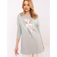 Blouse model 208583 Factory Price - M - Grey
