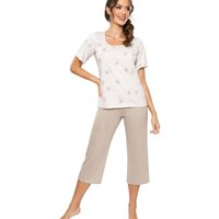 Pyjama model 208754 Donna - XXL - Beige