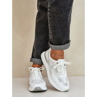 Platform sneakers model 209059 Step in style - 38 - White