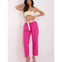 Women trousers model 209213 Italy Moda - ONE-SIZE-FITS-ALL - Pink