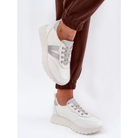 Platform sneakers model 209469 Step in style - 36 - White
