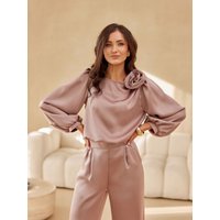 Blouse model 209569 Roco Fashion - 40 - Beige