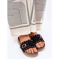 Platform sandals model 210753 Step in style - 38 - Black