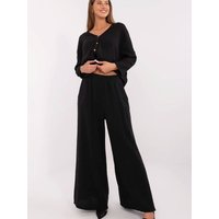Women trousers model 211274 Italy Moda - ONE-SIZE-FITS-ALL - Black
