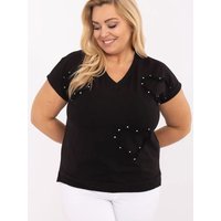 Plus size blouse model 211751 Relevance - ONE-SIZE-FITS-ALL - Black