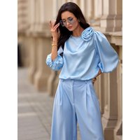 Blouse model 211907 Roco Fashion - 38 - Blue