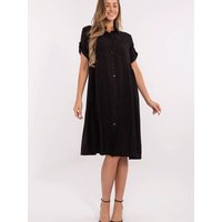 Daydress model 212025 Italy Moda - ONE-SIZE-FITS-ALL - Black