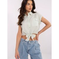 Short sleeve shirt model 212738 NM - M/L - Green
