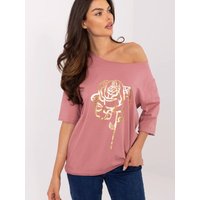 Blouse model 213096 Factory Price - S - Pink